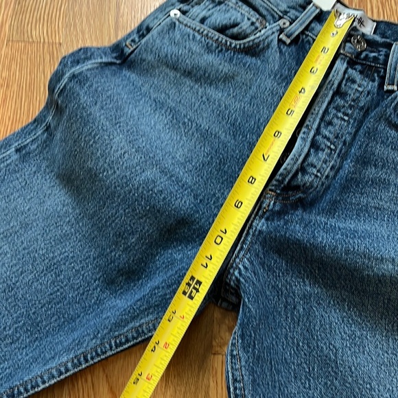 NWT AGolde 90’sPinch Waist High Rise Straight Size 24 - Picture 13 of 17